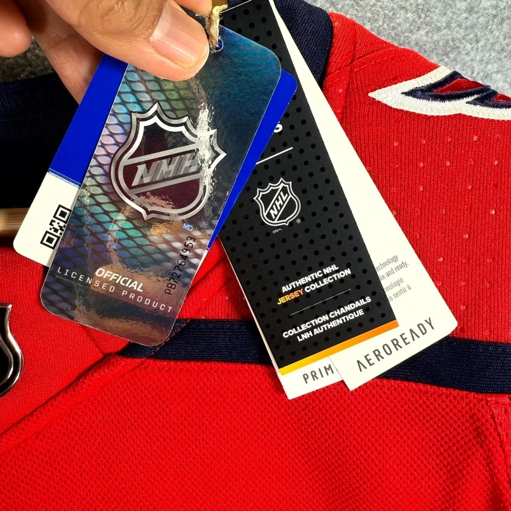 Adidas NHL Jersey Men's‎ 46 Red Washington Capitals T.J. Oshie #77 Pro Player
